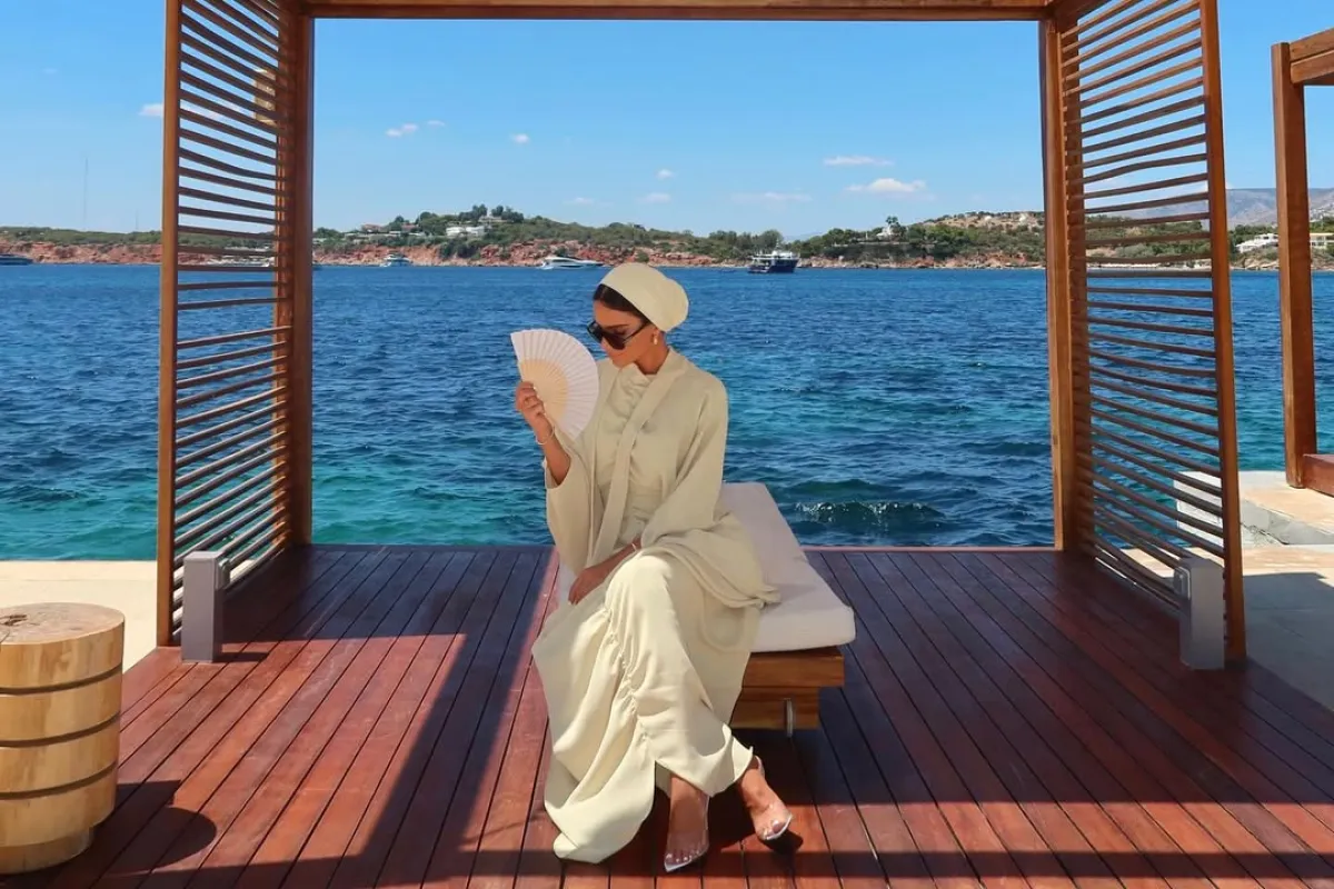 مدونة الموضة فاطمة حسام -الصورة من حسابها على إنستغرام