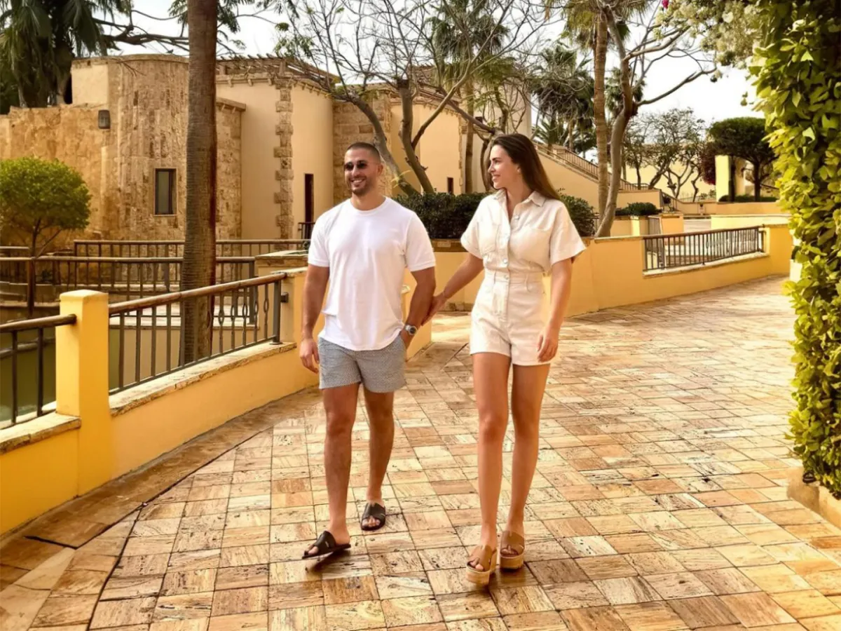 العروس زين قطامي وسيليو صعب- الصورة من صفحة زين قطامي على إنستغرام