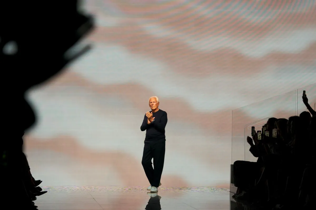 جيورجيو أرماني Giorgio Armani- مصدر الصورة Launchmetrics/Spotlight ©