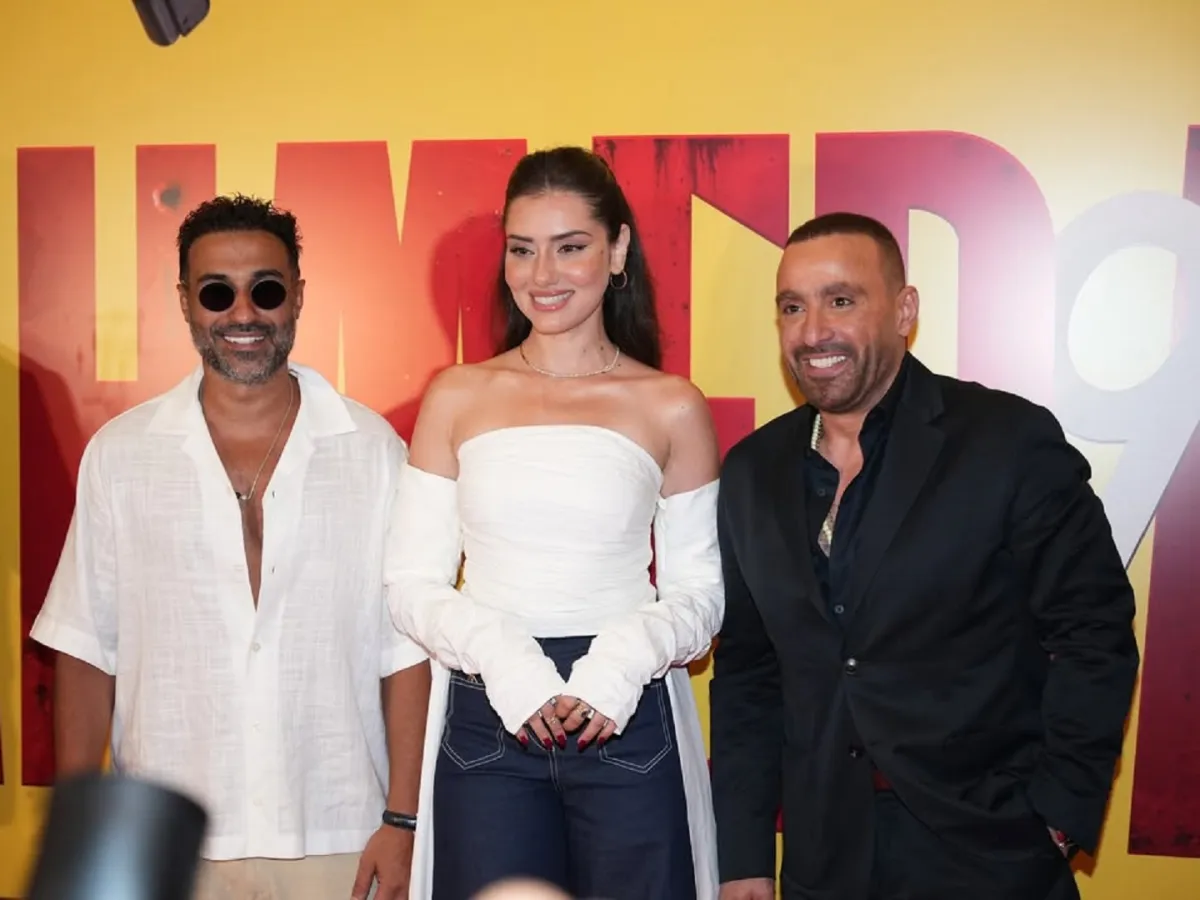 أحمد السقا وأحمد فهمي وجيهان الشماشرجي- الصورة من الشركة المنتجة