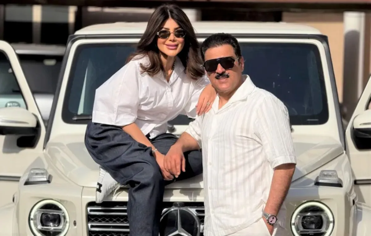 شهاب جوهر وإلهام الفضالة- الصورة من صفحة الفنان شهاب جوهر على إنستغرام