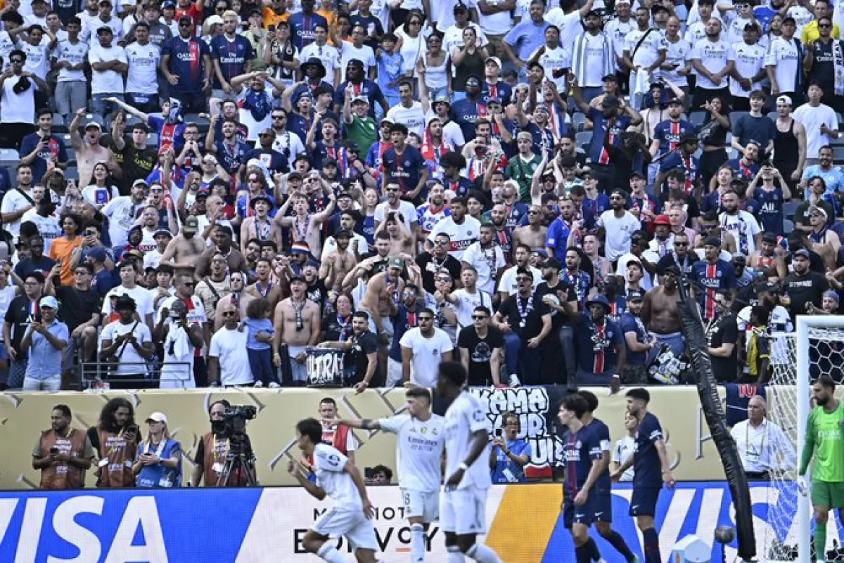 لقاء ريال مدريد مع باريس سان جيرمان. الصورة من الحساب الرسمي لباريس سان جيرمان على منصة x