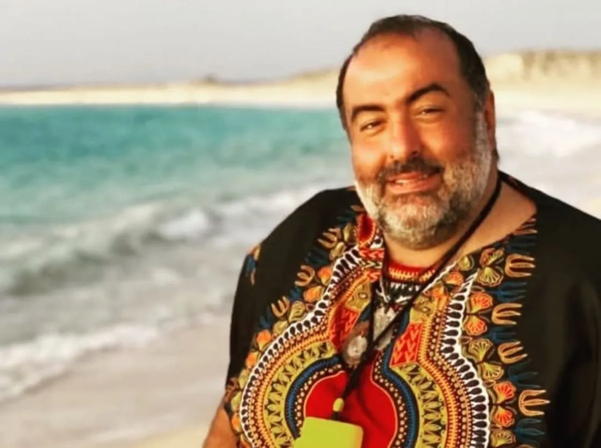 سامح عبد العزيز - الصورة من حساب طليقته وأم ابنته الفنانة روبي