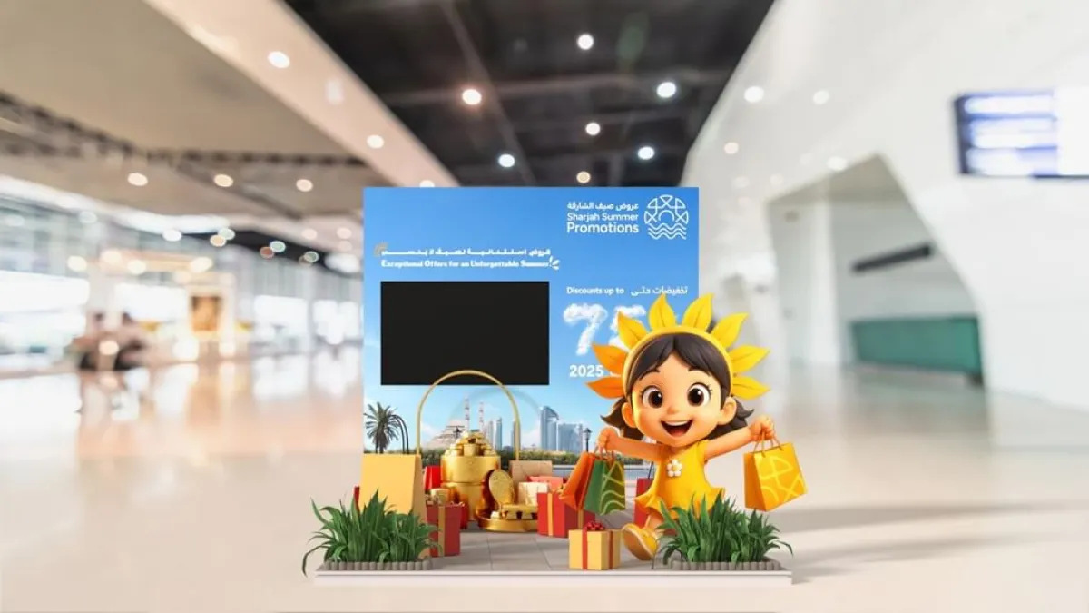 عروض صيف الشارقة 2025. الصورة من وكالة أنباء الإمارات "wam"