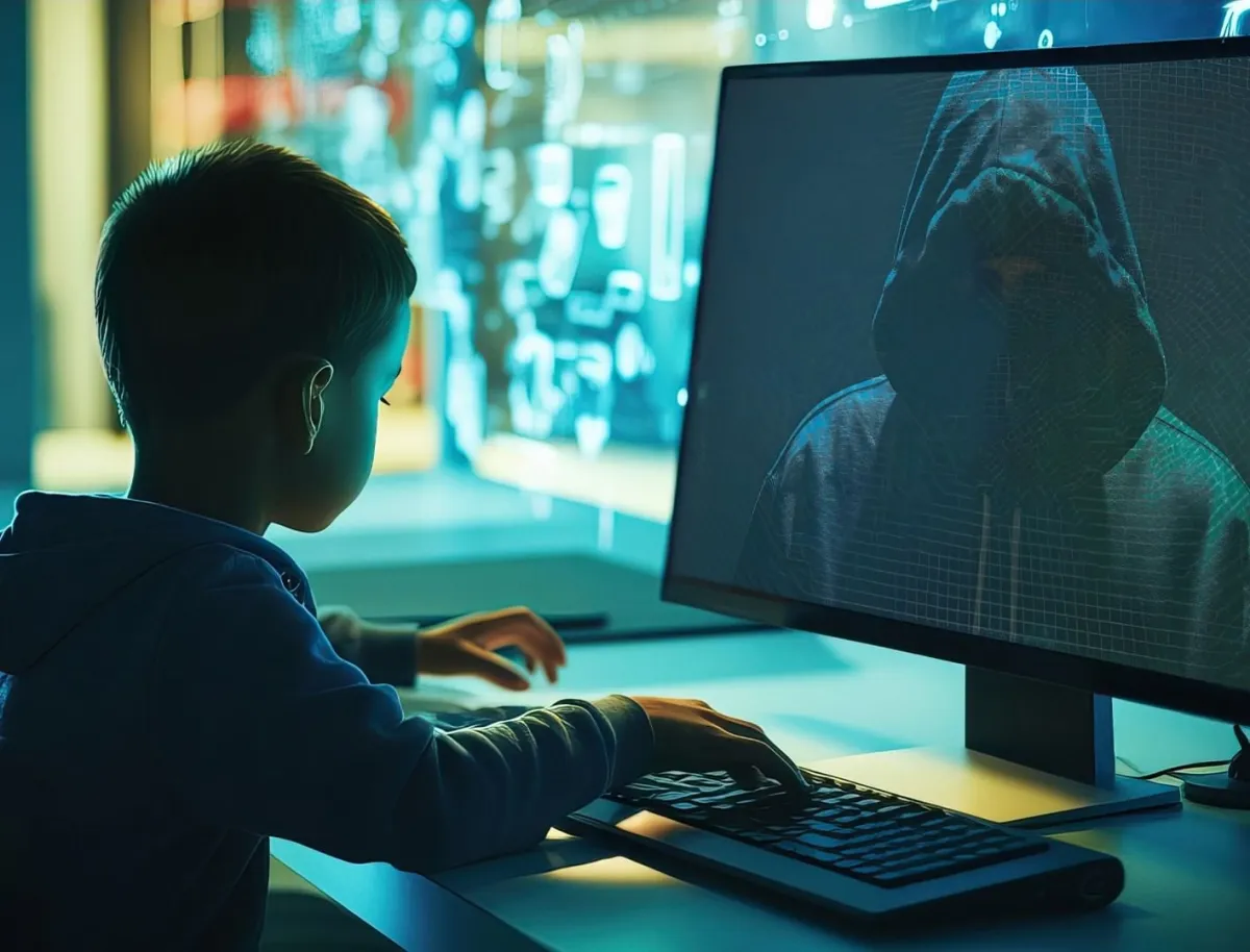 شرطة أبوظبي تدعو أولياء الأمور إلى حماية الأبناء من الجرائم الإلكترونية. الصورة من وكالة الأنباء الإماراتية "wam"