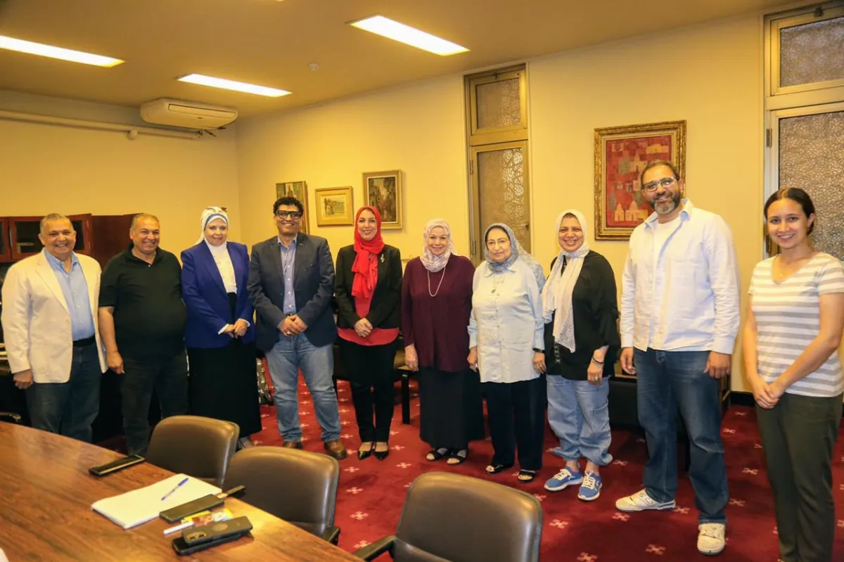 اللجنة التحضيرية لمهرجان الموسيقى العربية - الصورة من المركز الإعلامي لدار الأوبرا المصرية