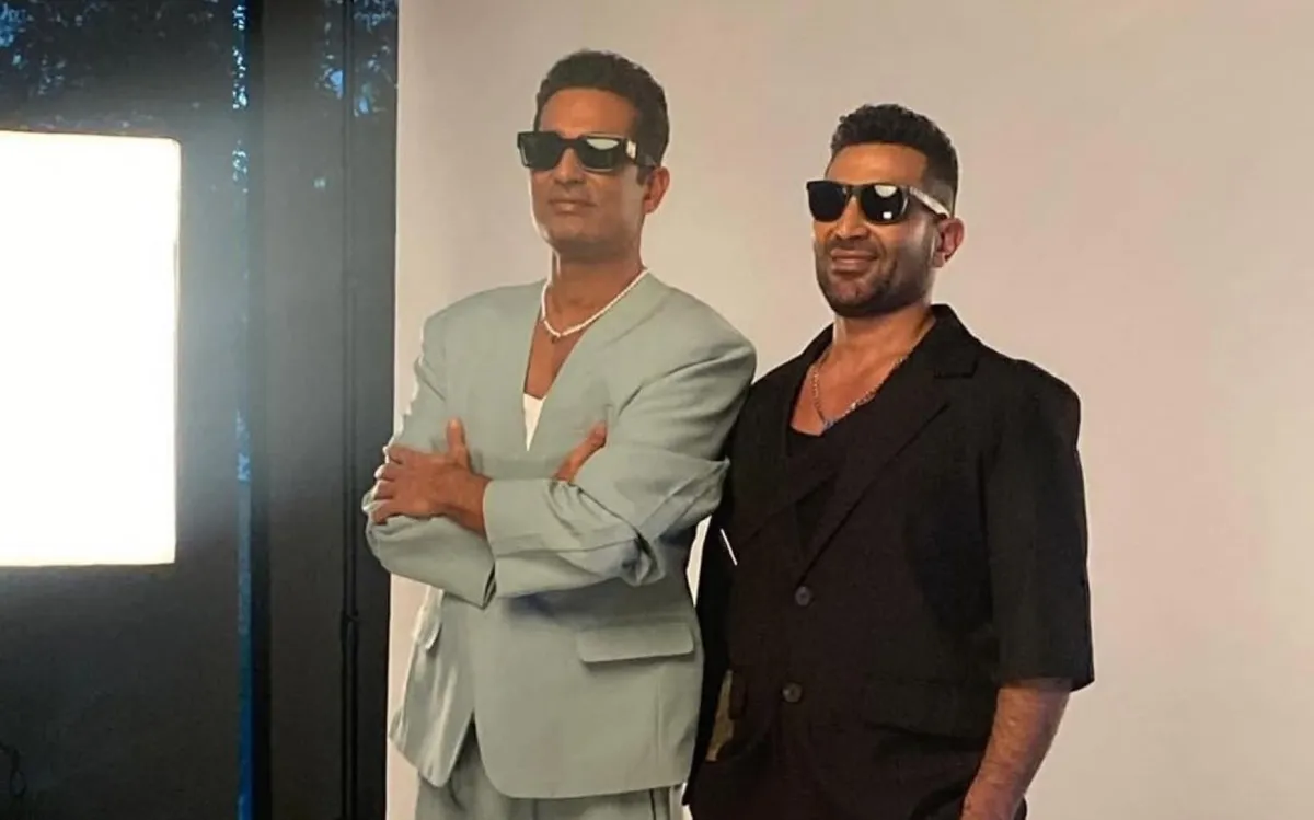 عمرو وأحمد سعد- الصورة من صفحة عمرو سعد على إنستغرام