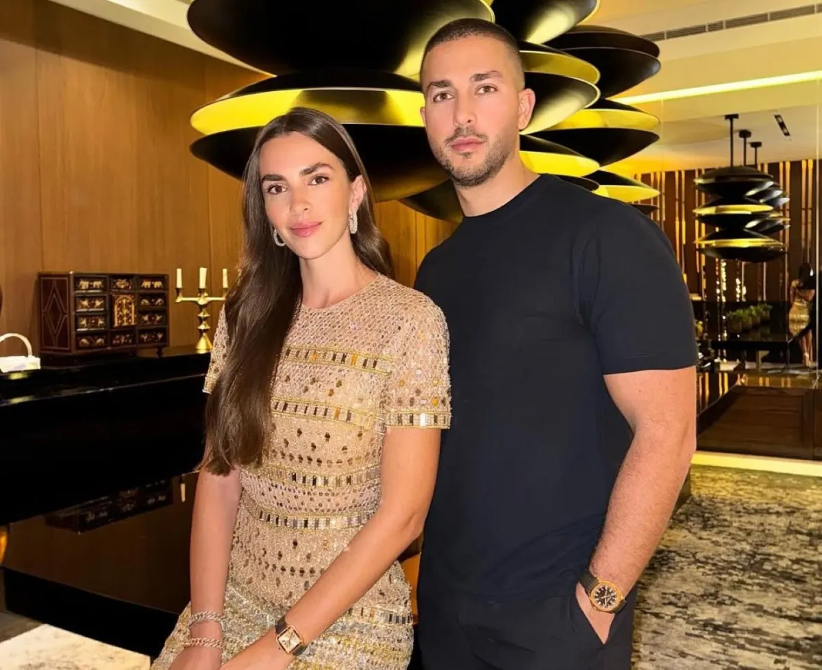 سيليو صعب وخطيبته زين - الصورة من حساب زين قطامي على إنستغرام