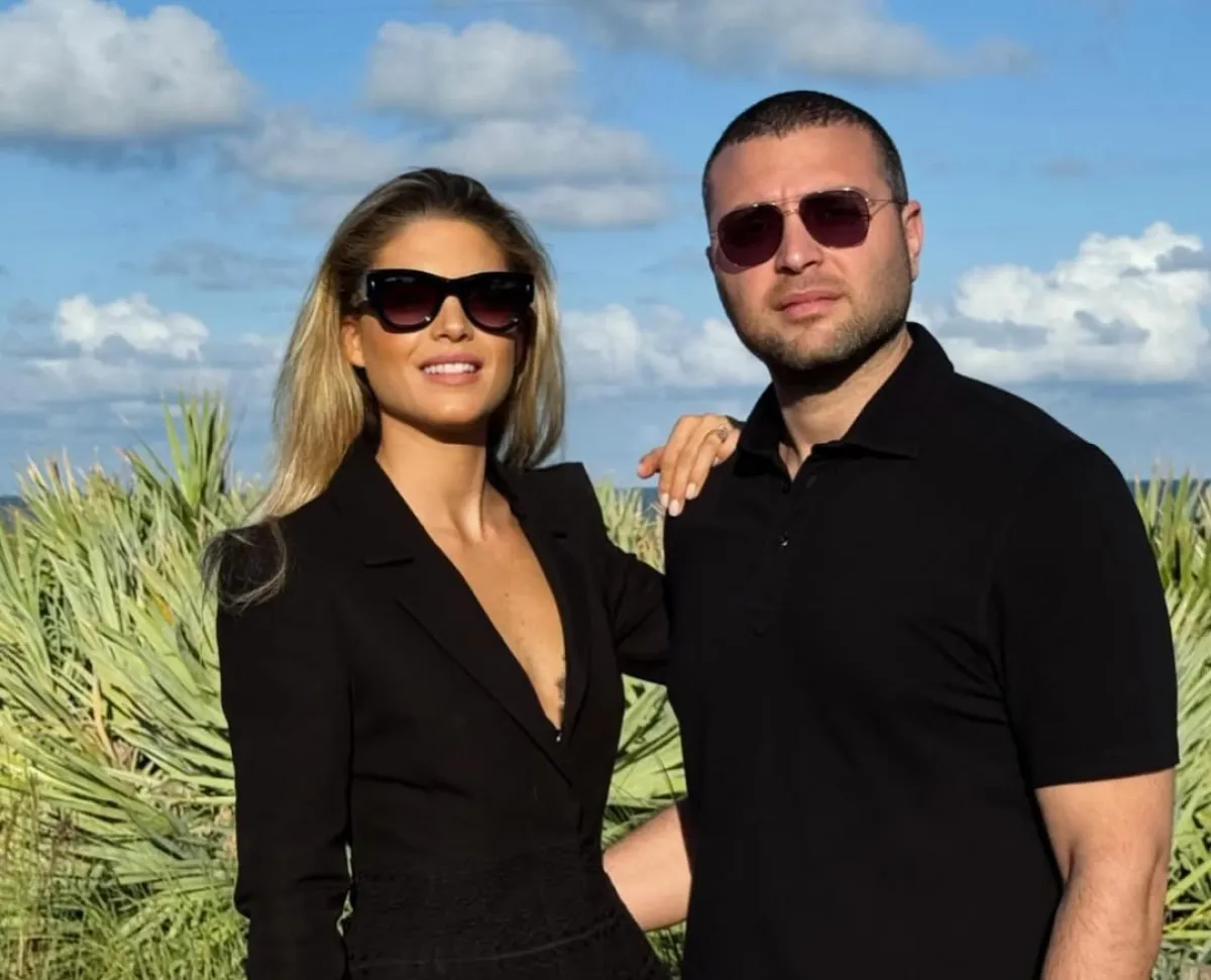 إيلي صعب جونيور وزوجته كريستينا صعب- الصورة من حسابها على إنستغرام