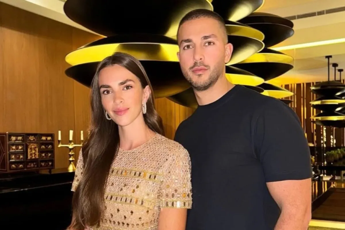 سيليو صعب وزوجته زين قطامي - الصورة من حسابها على إنستغرام