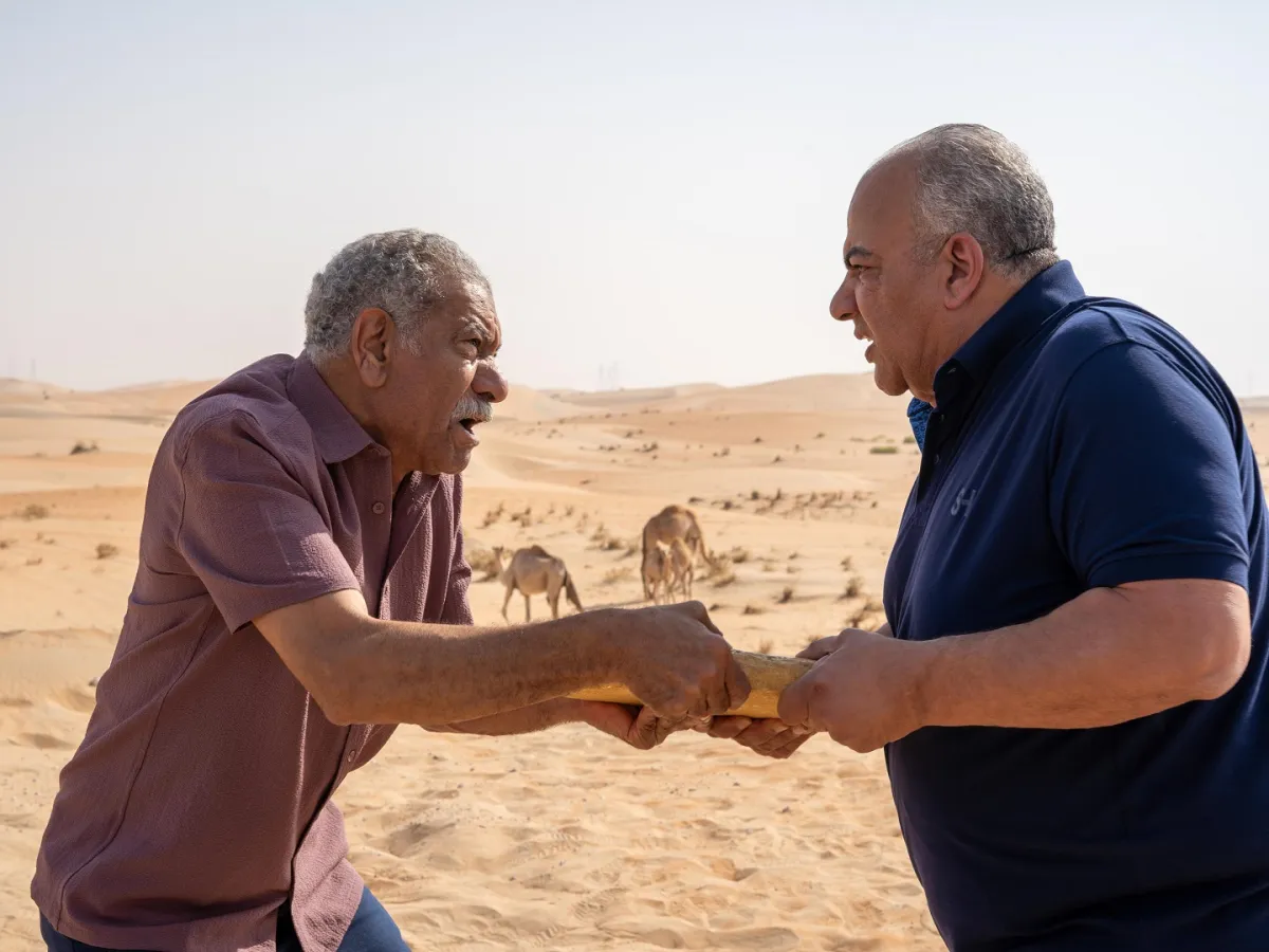 سيد رجب وبيومي فؤاد من تصوير فيلم شلة ثانوي- الصورة بيان من الشركة المنتجة