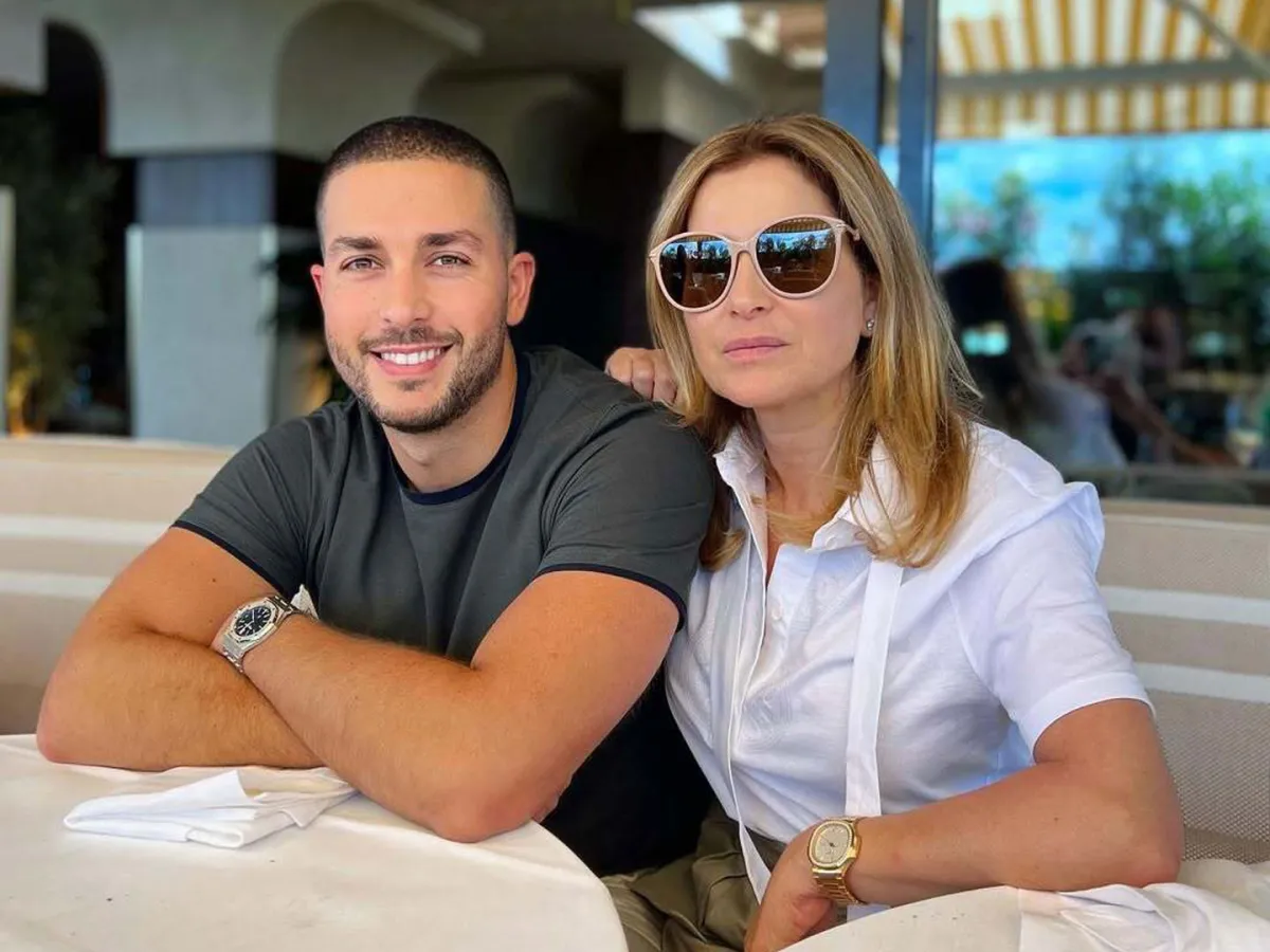 كلودين صعب وابنها سيليو صعب - الصورة من حساب سيليو على إنستغرام