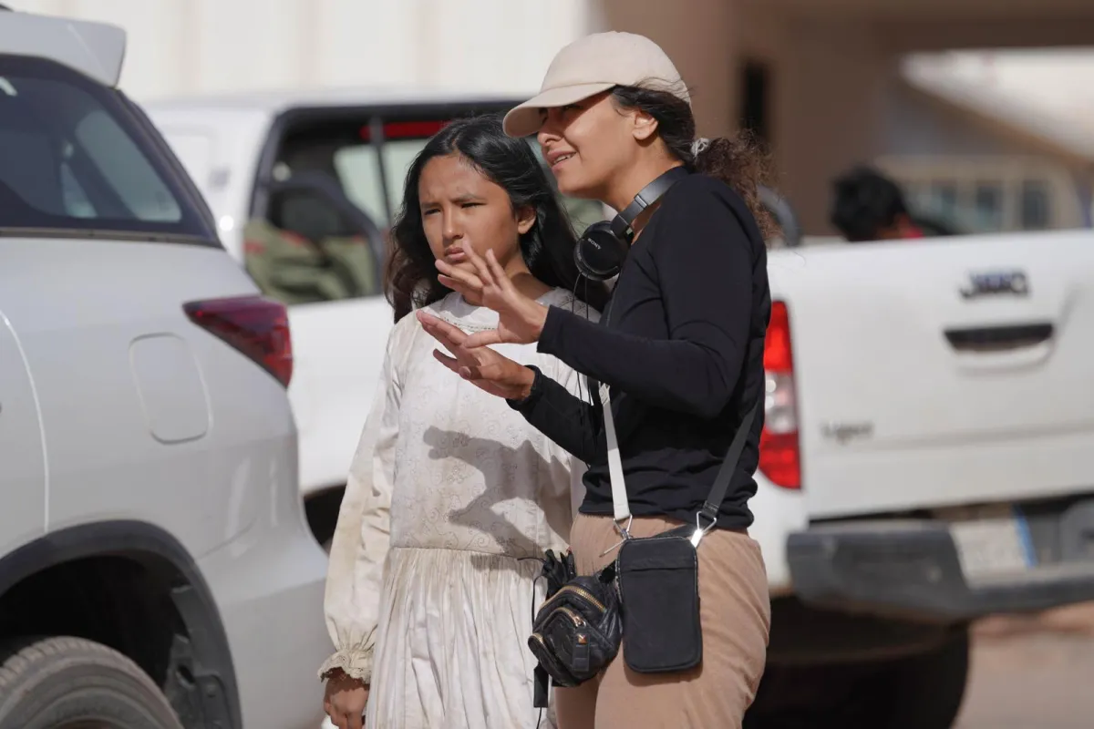 صورة من كواليس فيلم هجرة- الصورة من المكتب الإعلامي للفيلم