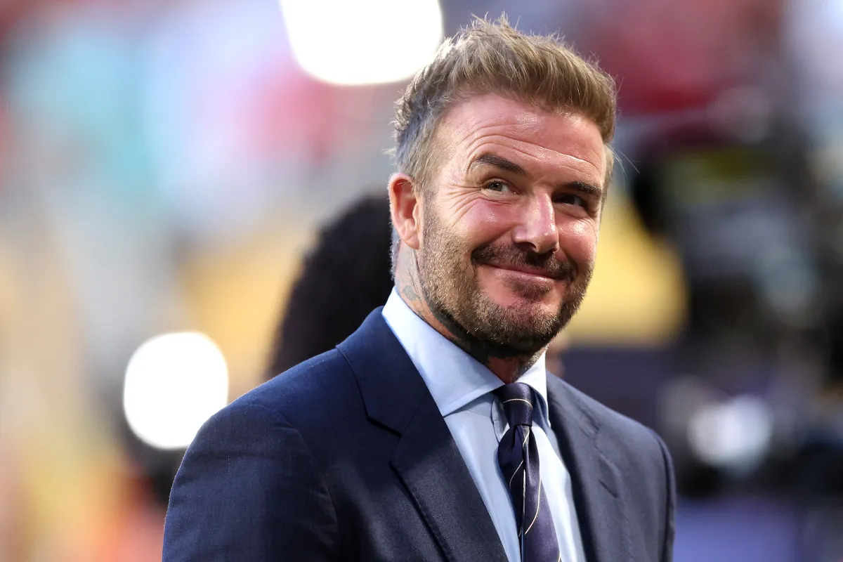 ديفيد بيكهام في حديقة ميامي - فلوريدا - David Beckham in Miami Gardens, Florida- مصدر الصورة Megan Briggs / GETTY IMAGES NORTH AMERICA / Getty Images via AFP