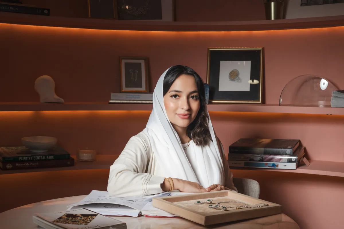 مصممة المجوهرات ليليان اسماعيل - الصورة من العلامة 