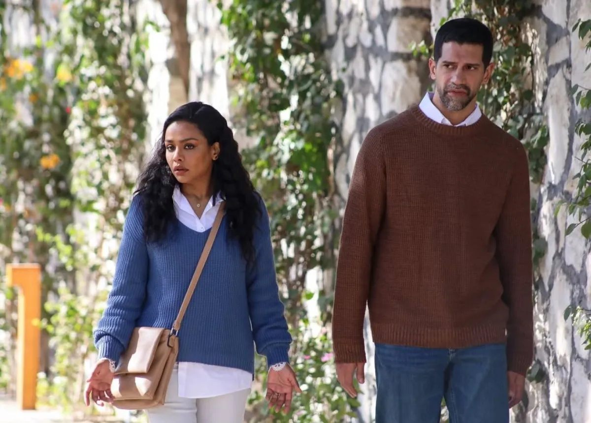 أحمد مجدي وأسماء أبو اليزيد من مسلسل "فات المعياد" - الصورة من حسابه على إنستغرام