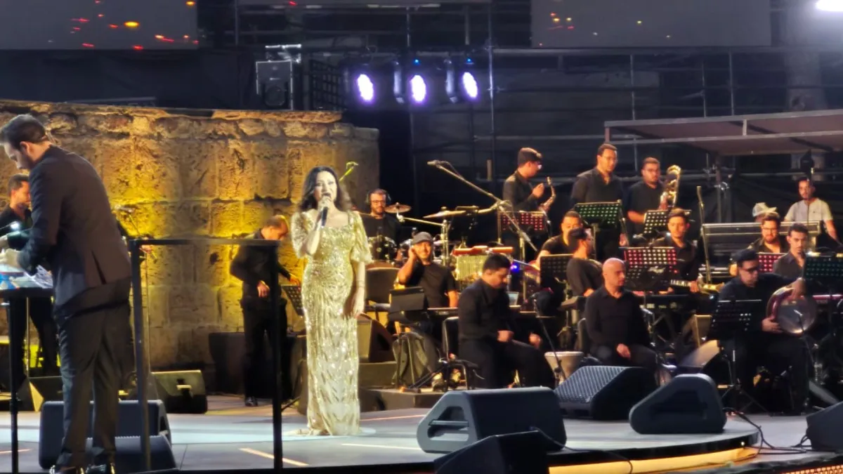 لطيفة من مهرجان قرطاج- الصورة خاصة بسيدتي