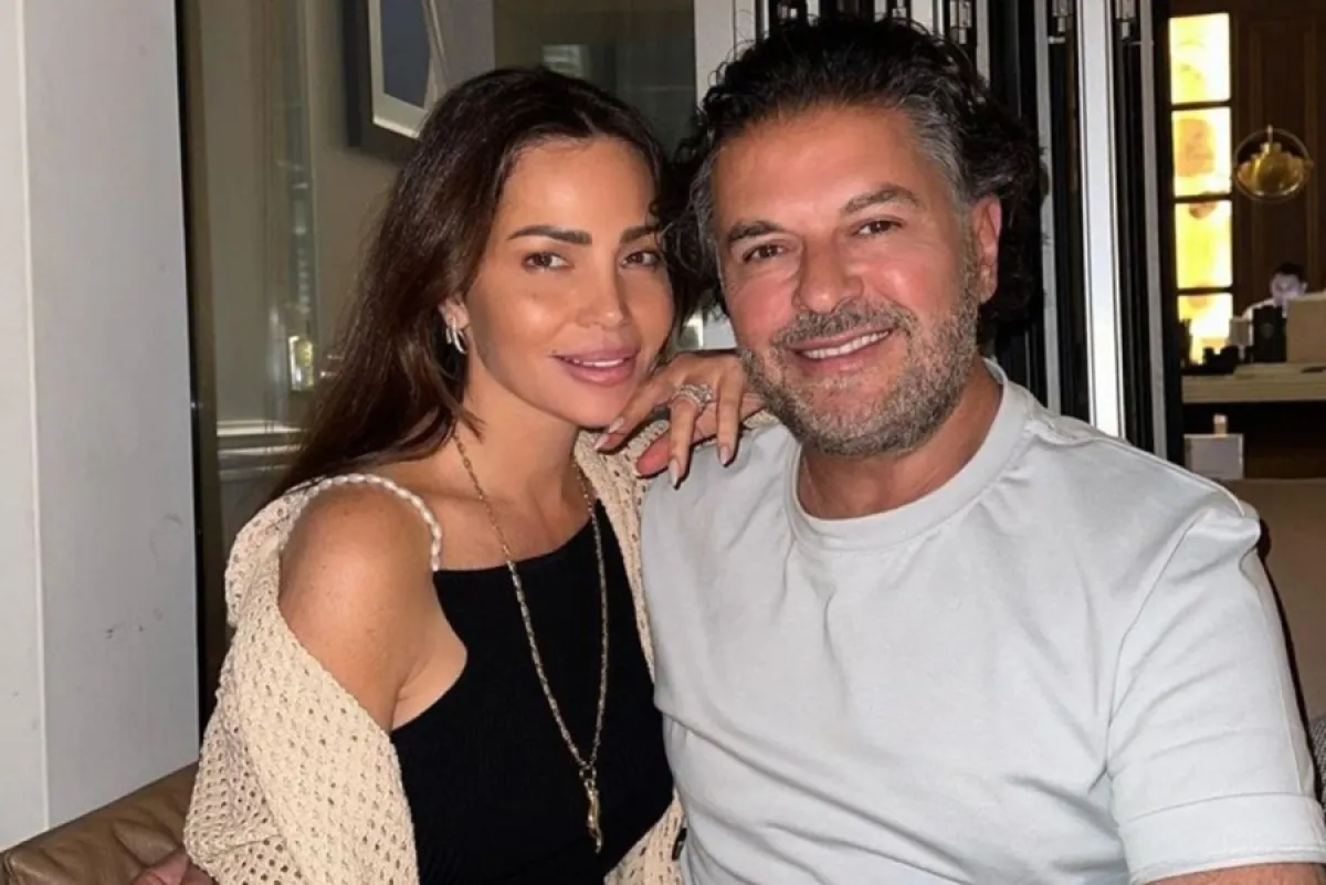 جيهان علامة مع زوجها راغب علامة - الصورة من حسابها على إنستغرام