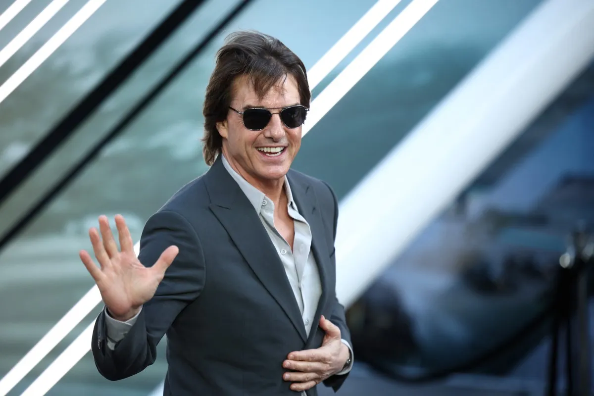 توم كروز في لندن (Tom Cruise in london). مصدر الصورة: HENRY NICHOLLS / AFP