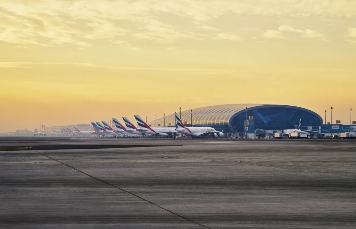 مطار دبي الدولي. الصورة من مكتب دبي الإعلامي