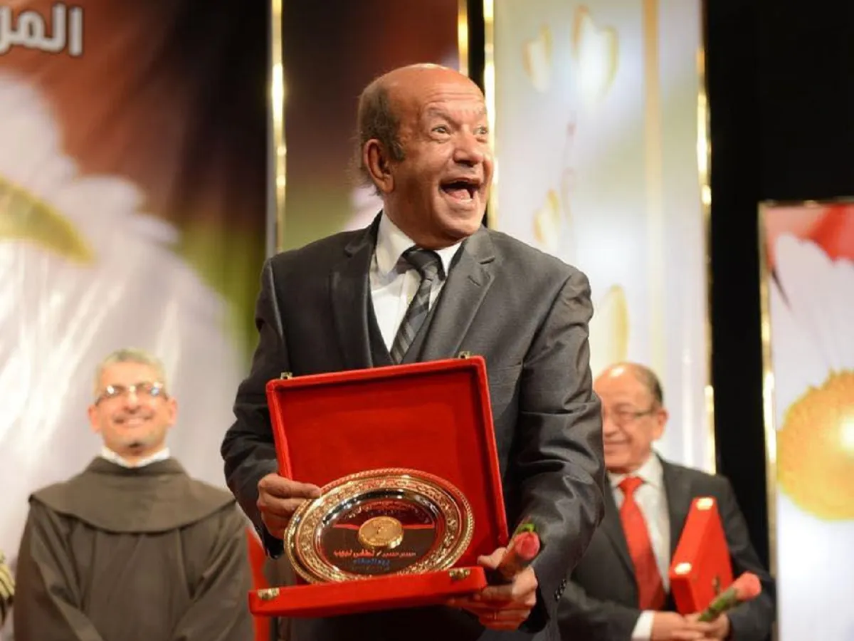 لطفي لبيب- الصورة من حساب الأب بطرس دانيال على فيس بوك