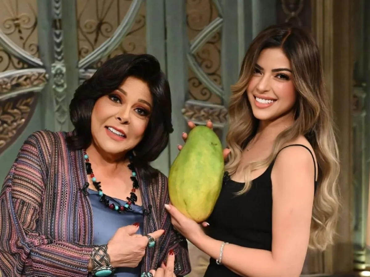 ميرنا جميل مع إسعاد يونس