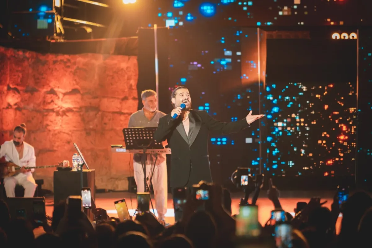 ناصيف زيتون من مهرجان قرطاج - صورة خاصة لسيدتي تصوير منية كواش