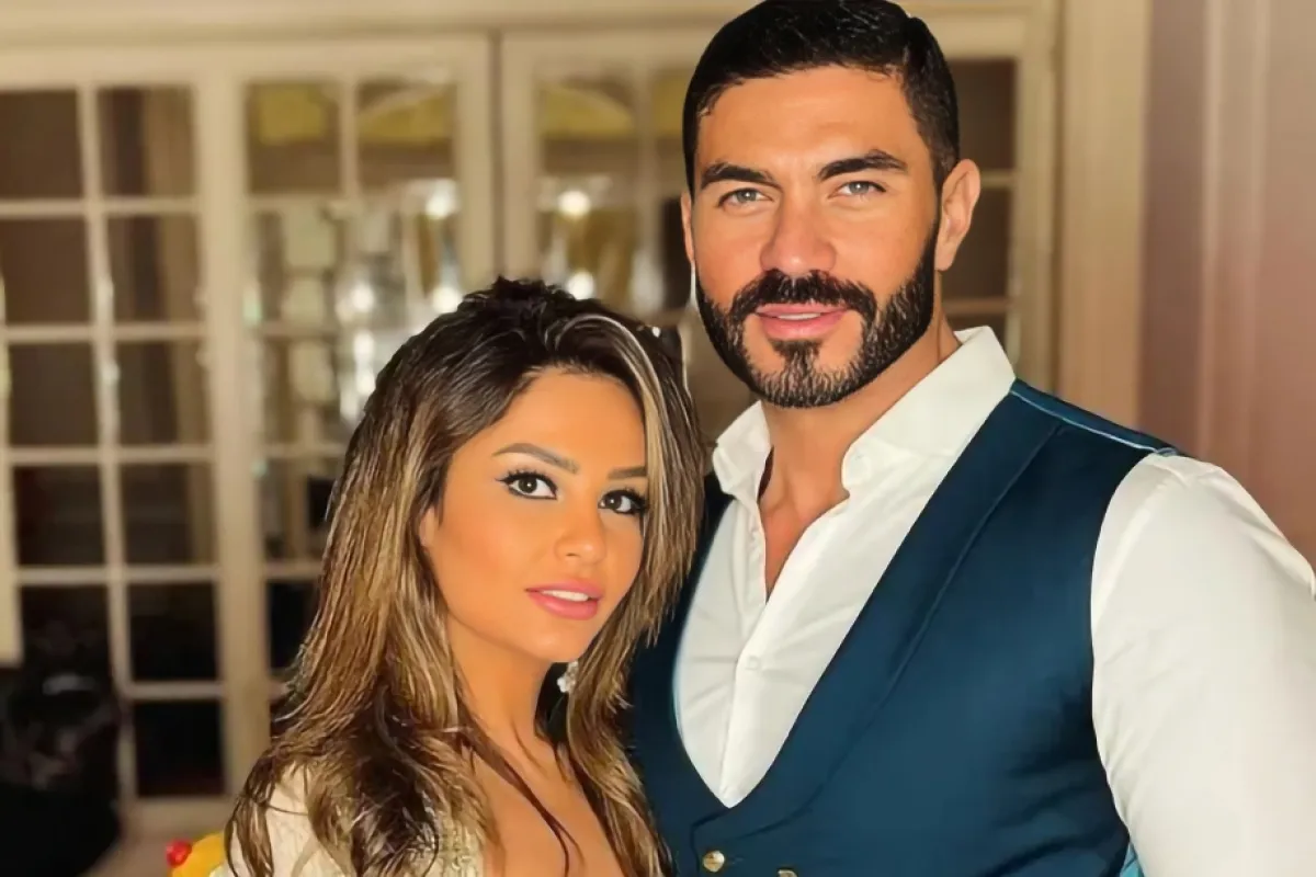 خالد سليم وزوجته خيرية هشام- الصورة من حسابه على إنستغرام