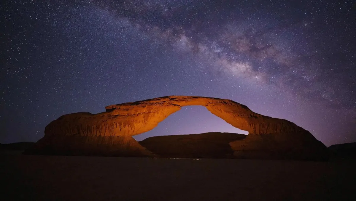 فعالية فلكية لرصد مجرة درب التبانة الاثنين المقبل - الصورة من وكالة الأنباء السعودية "واس"