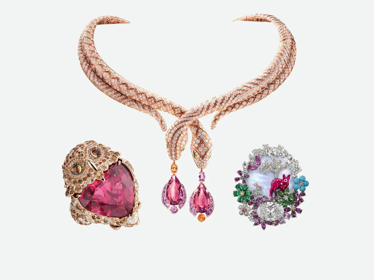 مجوهرات مستوحاة من عالم الحيوان 