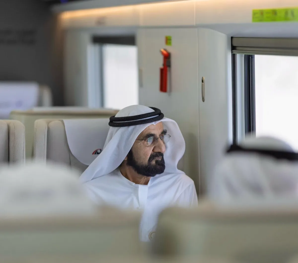 الشيخ محمد بن راشد آل مكتوم. الصورة من الحساب الرسمي لحاكم دبي على منصة x