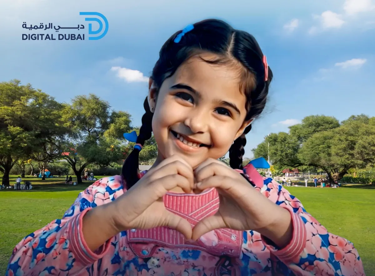 لطيفة.. أول ابنة إماراتية افتراضية - الصورة من مكتب دبي الإعلامي