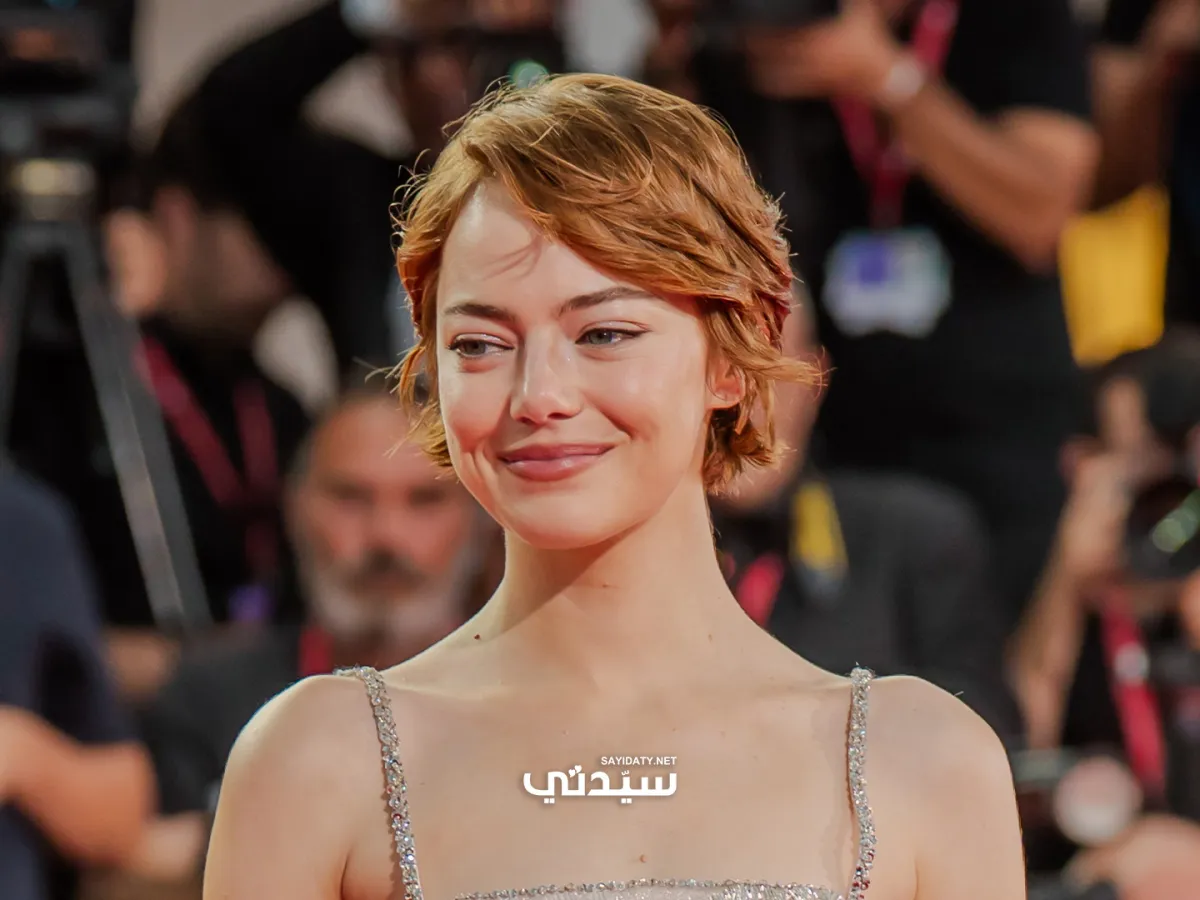 إيما ستون Emma Stone في مهرجان فينيسيا 2025- تصوير يوسف بوهوش خاص سيدتي 
