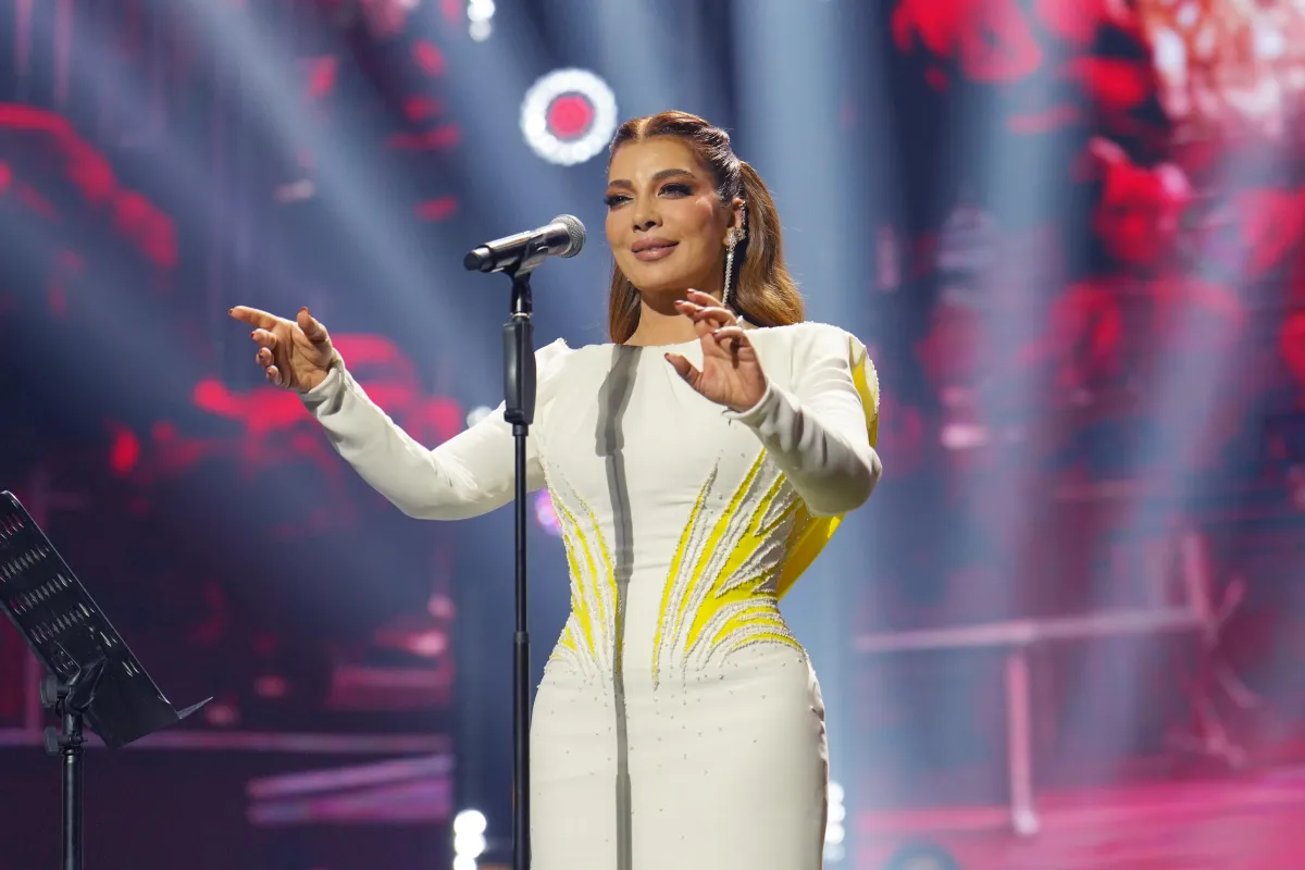 حفل الفنانة أصالة- الصورة من المكتب الإعلامي لمجموعة روتانا للموسيقى