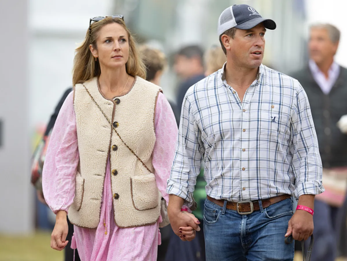 بيتر فيليبس بأول ظهور رسمي مع هارييت سبيرلينغ مصدر الصورة Spotlight Royal/Bauer-Griffin/GC Images