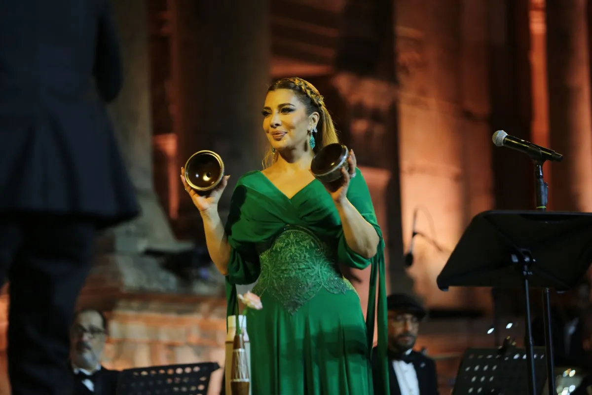 أصالة من حفل ختام مهرجان جرش - الصورة من اللجنة الإعلامية للمهرجان