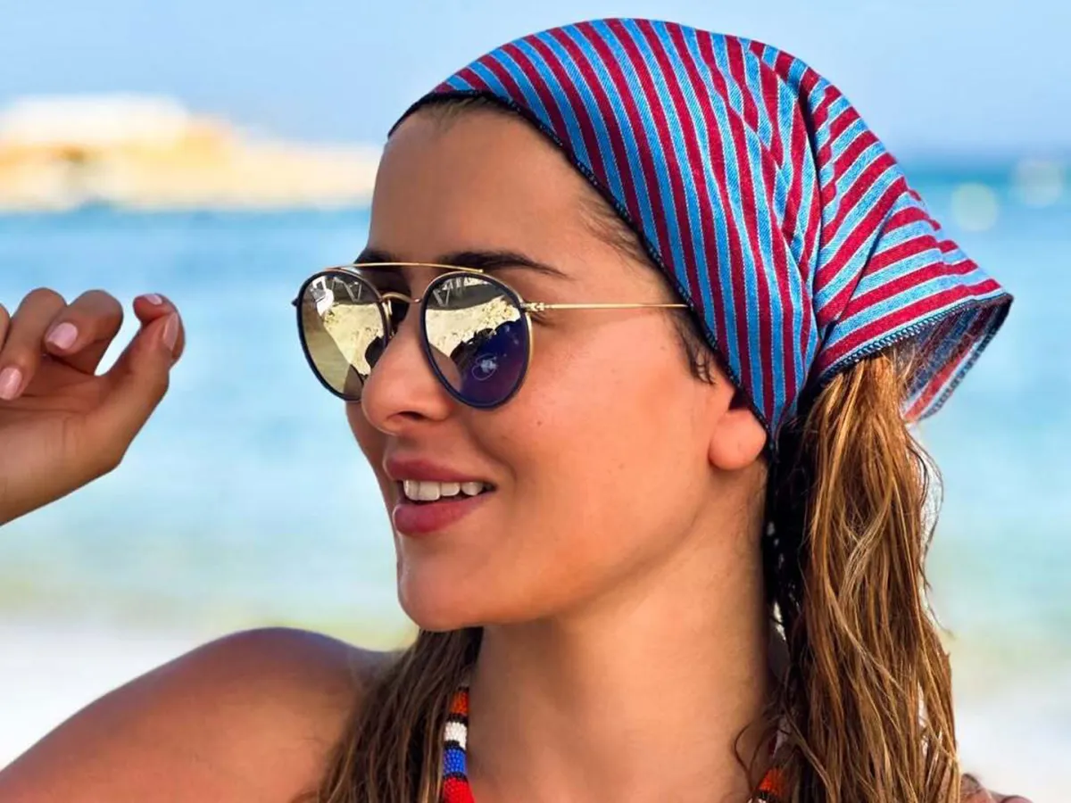 عائشة بن أحمد - الصورة من حسابها على إنستغرام