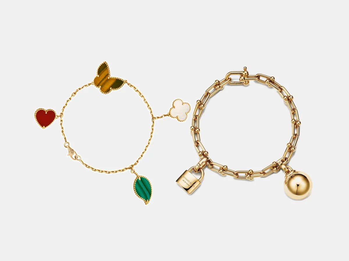 أساور Charms للبنات بتصاميم عصرية لصيف 2025