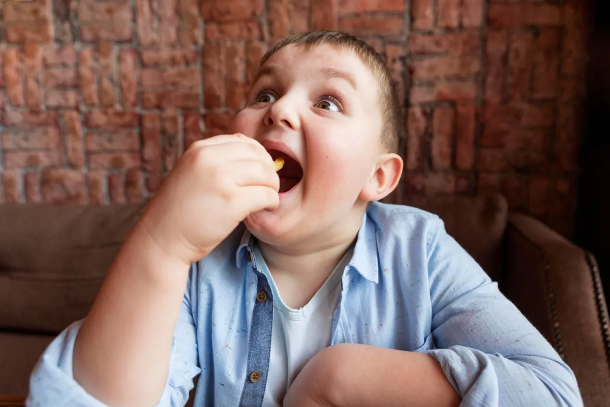 صورة السمنة عند الأطفال