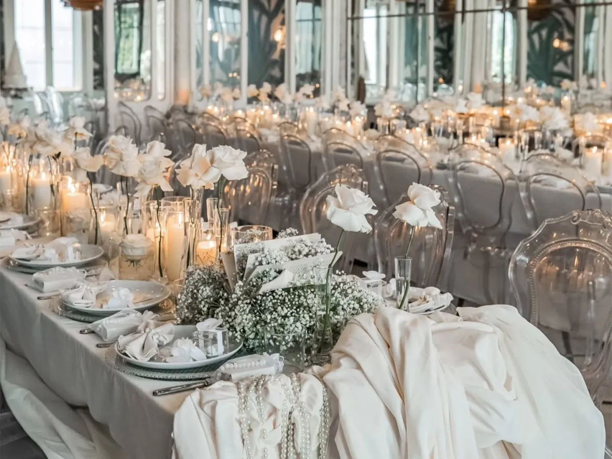 ديكور حفل الزفاف