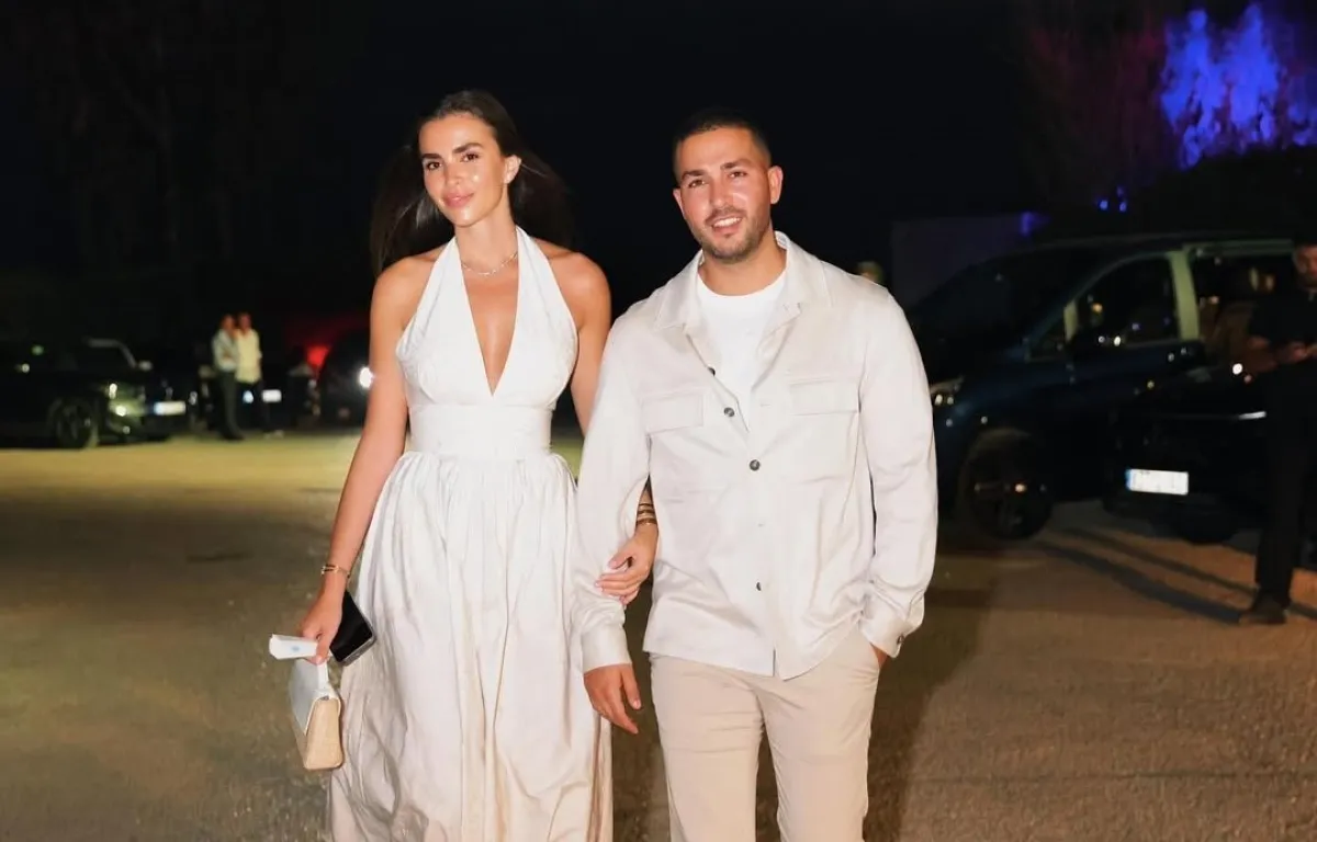 سيليو صعب وزين قطامي- الصورة من حسابها على إنستغرام