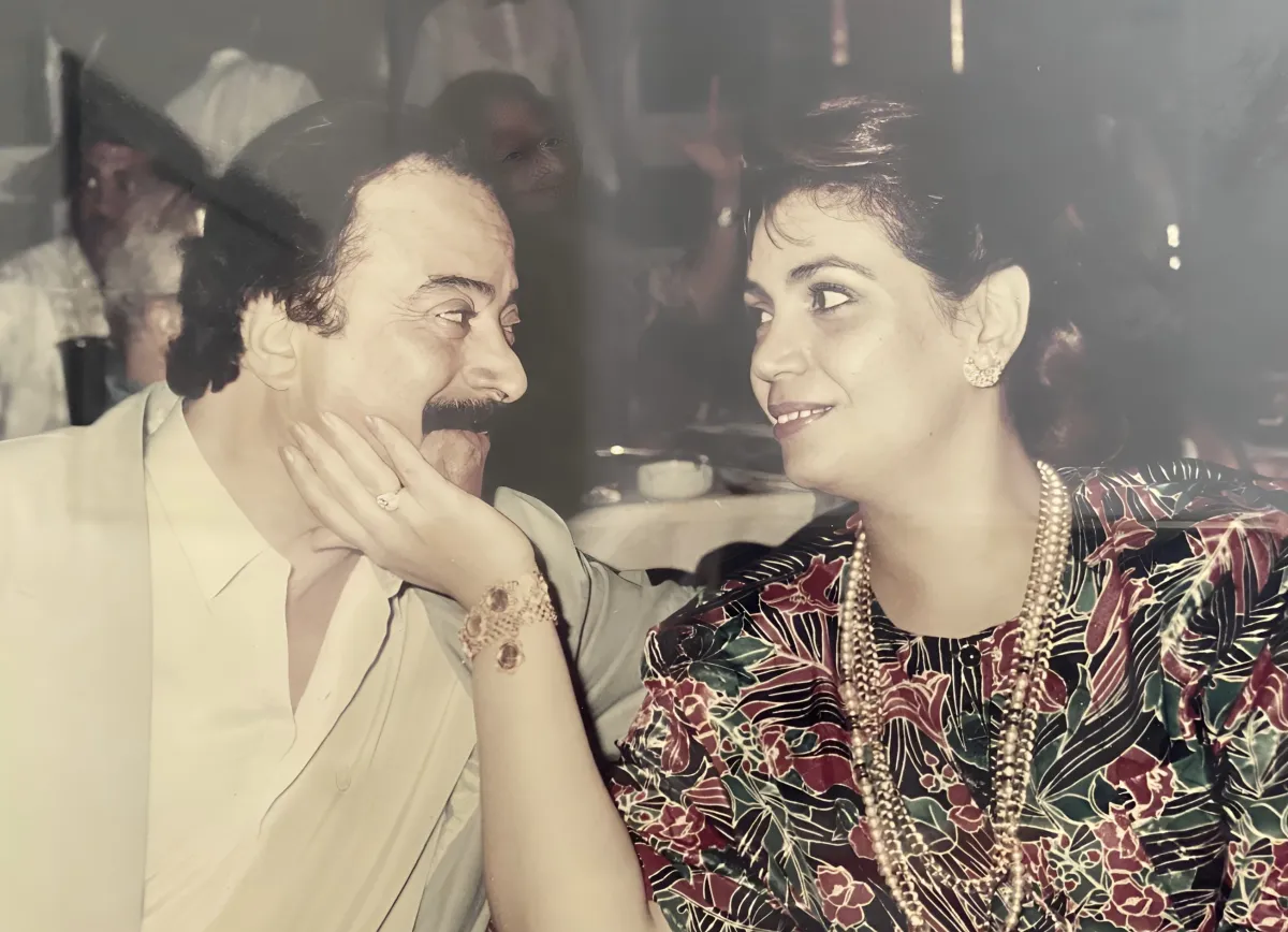 يوسف شعبان وزوجته إيمان الشريعان- الصورة من المصدر