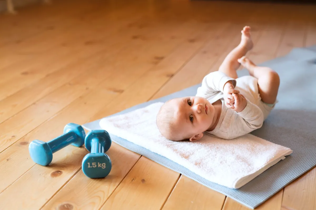 تمارين للأطفال الرضع