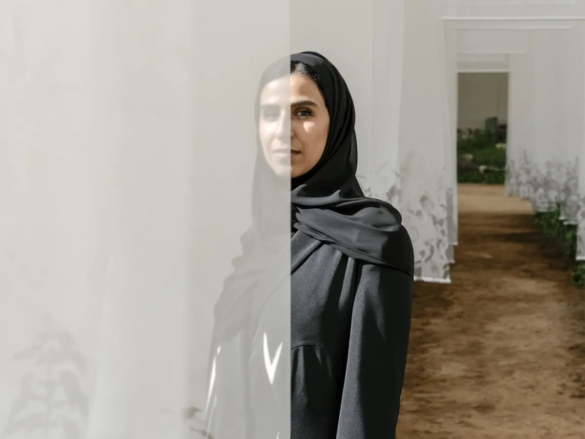 التشكيلية السعودية فاطمة عبدالهادي