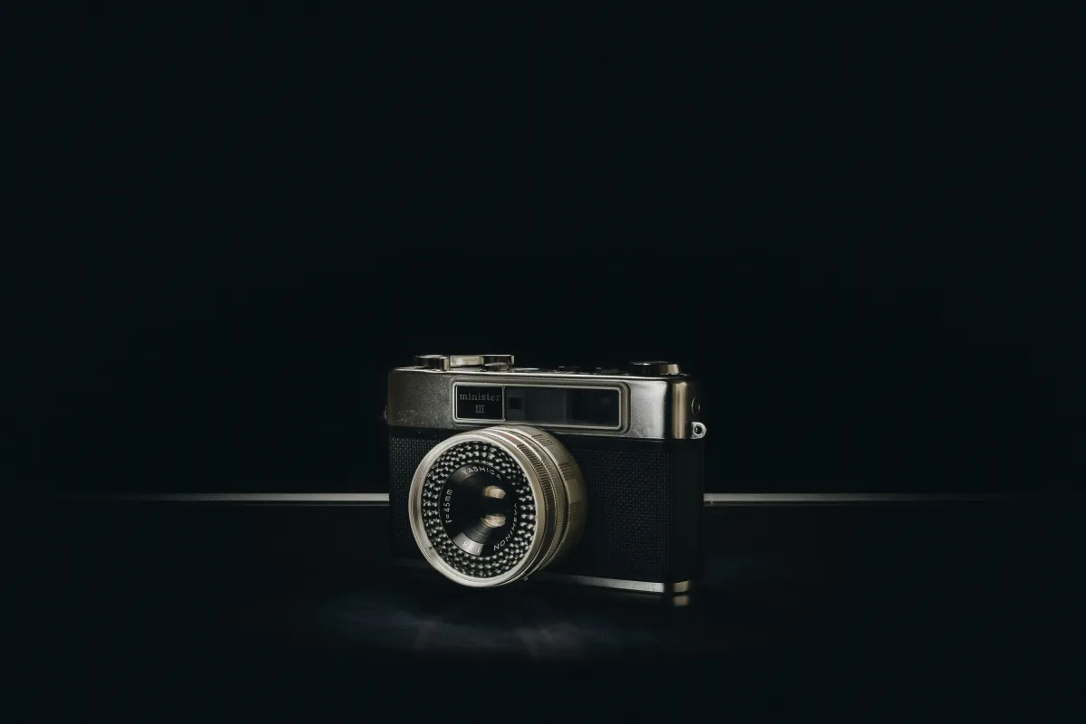 كاميرا تصوير. الصورة من موقع unsplash