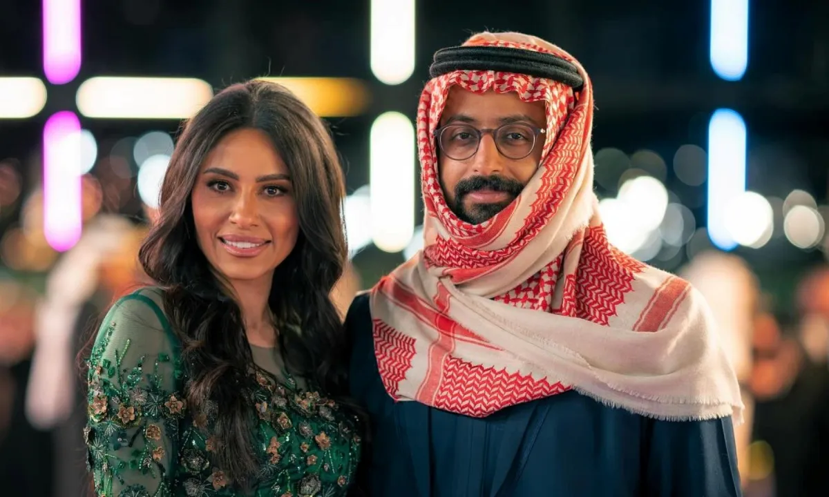 إلهام علي  وخالد صقر- الصورة من حسابه على الانستغرام