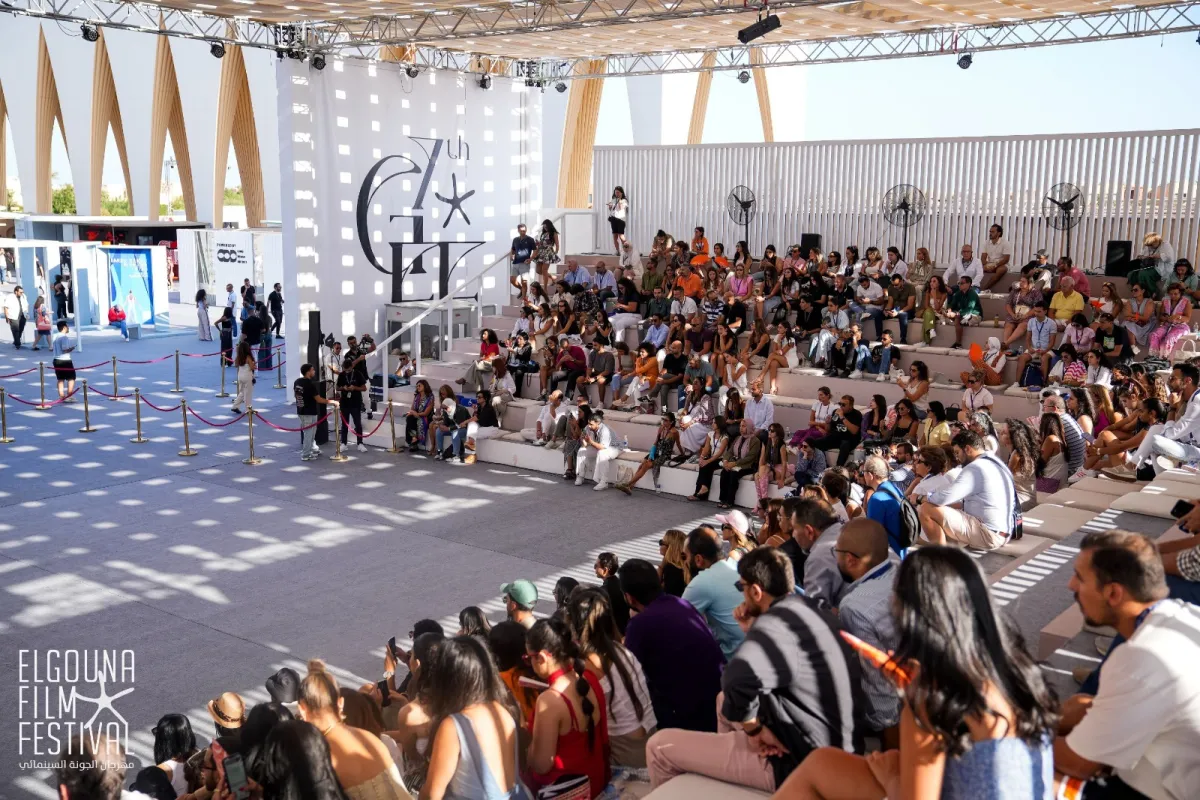 من فعاليات مهرجان الجونة - الصورة من المركز الصحفي