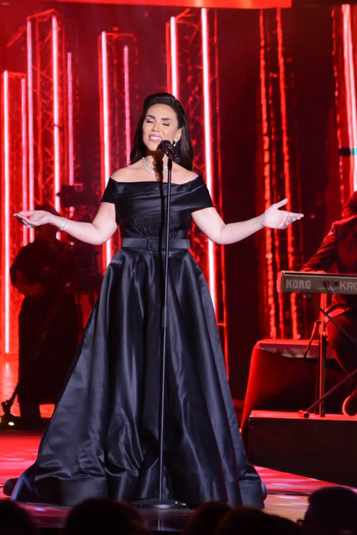 مي فاروق من حفل مهرجان قرطاج – الصورة خاصة لسيدتي تصوير منية كواش