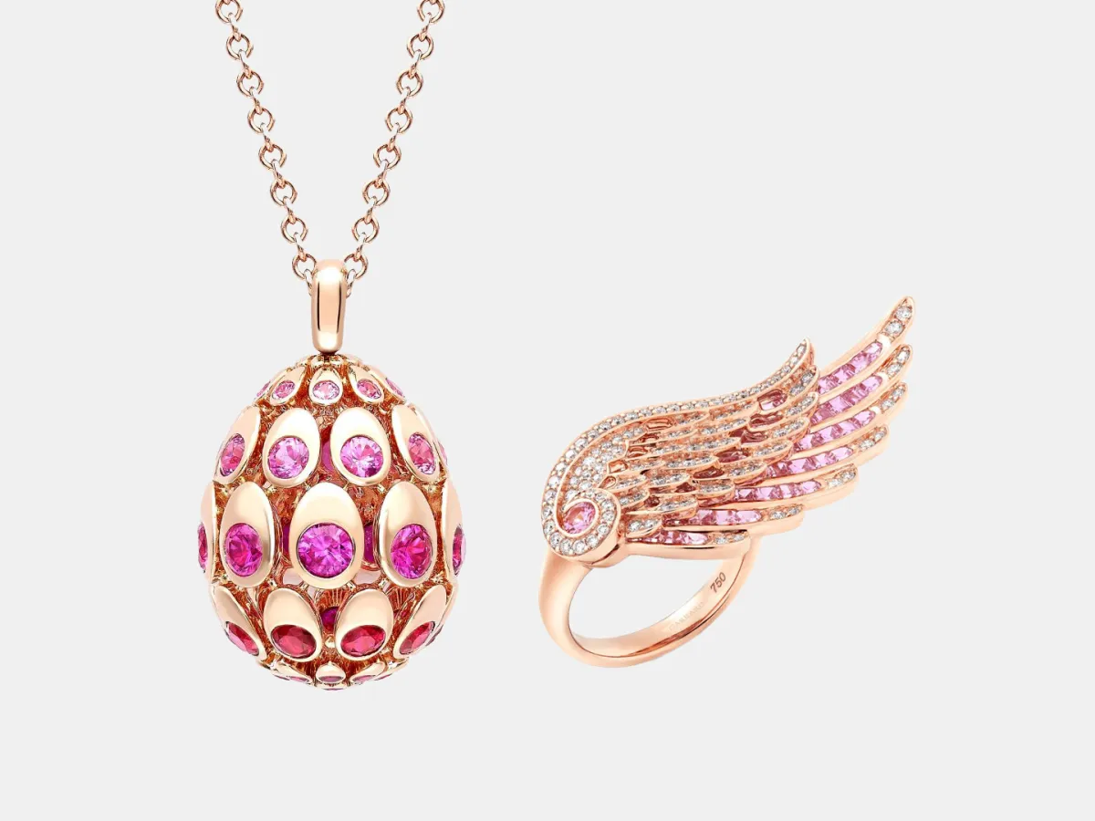 مجوهرات الياقوت الوردي