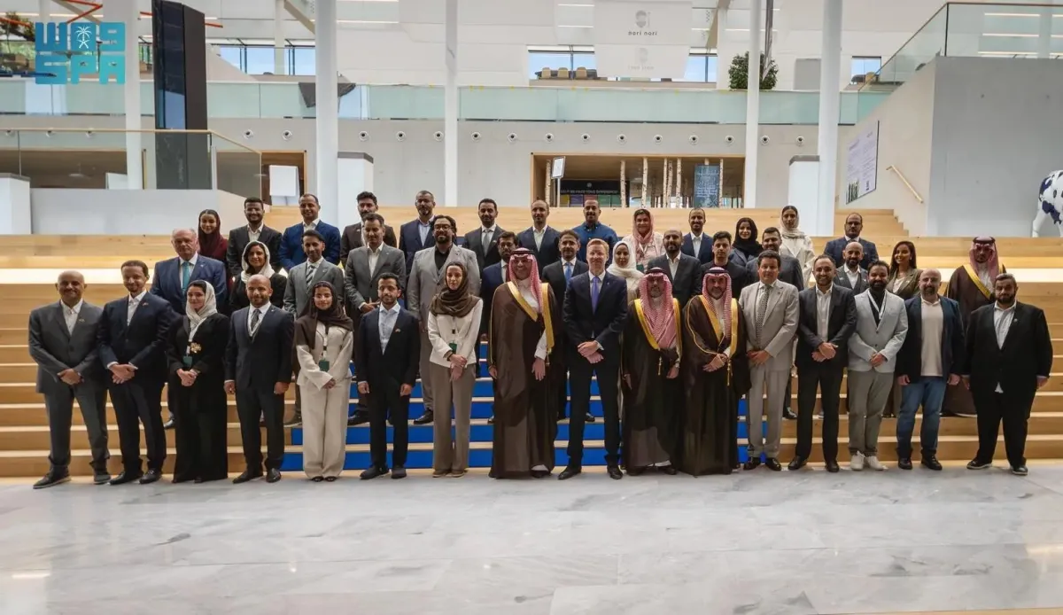  حفل تدشين أولى مراحل مسار "قادة الإعلام" في سويسرا - الصورة من وكالة الأنباء السعودية "واس"